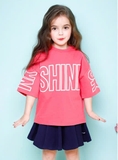 Áo cotton Shine bé gái Jelis. HA2957