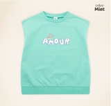 Áo cotton mềm Amour bé trai bé gái Moli. HA3229