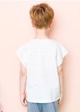 Áo cotton cúc cổ túi ngực bé trai Andi. HA4993