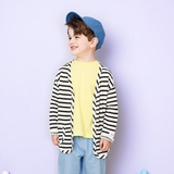 Áo khoác cardigan len mỏng kẻ bé trai bé gái Andi. HA1334