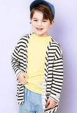 Áo khoác cardigan len mỏng kẻ bé trai bé gái Andi. HA1334