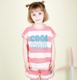 Áo cotton xước kẻ Cool bé trai bé gái Jelis. HA4691