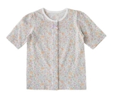 Áo cotton giấy tay lỡ bé trai bé gái Cún xanh baby + Mink. HA4826