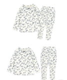 Bộ cotton trẻ em Pim-po-llo hoa nhí VNXK - HA0550 (hai màu)