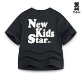 Áo cotton xước mềm lưng in New kid star bé trai Jelis. HA4700
