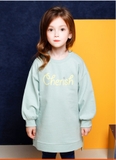 Áo váy nỉ da cá Cherish bé gái Jelis. HA2809