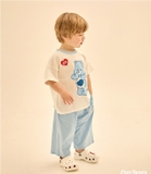 Bộ cotton gấu Sweet dream bé trai bé gái Care. HA5056