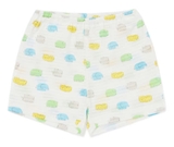 Quần đùi cotton giấy bé trai bé gái Cún xanh baby. HA5201