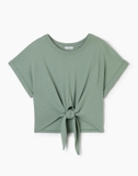 Áo cotton nữ buộc dây GJ. HA4788
