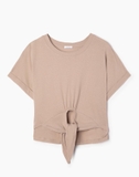 Áo cotton nữ buộc dây GJ. HA4788