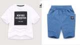 Bộ cotton ô vuông newkid celebration bé trai Jelis. HA3363