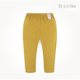 Quần legging trơn bé trai, bé gái Mi-lk Mi-le. HA1386 (2 màu)