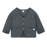 Áo khoác cardigan cotton xước 2 túi Pim. HA0629 (4 màu)