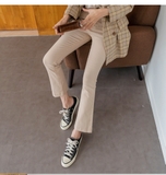 Quần kaki chun ống vẩy nhẹ xuất Hàn. HA1709 (2 màu)