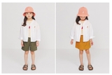Áo khoác gió cổ tim cúc bấm Kangol. HA1982