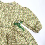 Váy họa tiết kẻ nền hồng Curly. HA1935