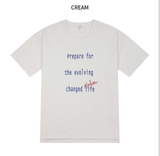 Áo phông nữ chữ Prepare fee... TATE Free size. HA2829