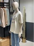 Áo phông nữ chữ Prepare fee... TATE Free size. HA2829