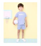 Quần đùi cotton trơn túi hậu bé trai bé gái Andi. HA3307