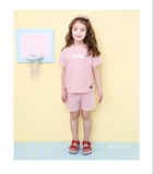 Quần đùi cotton trơn túi hậu bé trai bé gái Andi. HA3307