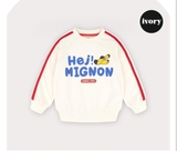 Áo nỉ da cá bé trai bé gái Mignon Hej. HA3509