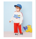 Áo nỉ da cá bé trai bé gái Mignon Hej. HA3509