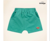 Quần cotton logo dưa hấu bé trai bé gái Moli. HA3561