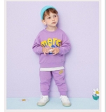 Bộ nỉ da cá bé trai cún Merci Hej. HA3531