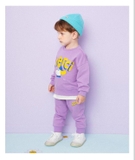 Bộ nỉ da cá bé trai cún Merci Hej. HA3531