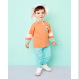 Bộ bé trai logo cậu bé đội mũ Hej. HA2543