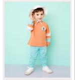 Bộ bé trai logo cậu bé đội mũ Hej. HA2543