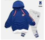 Bộ nỉ da cá hoddies bé trai bé gái Pick Jelis. HA2812