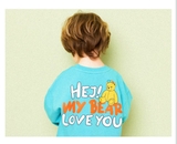 Áo nỉ da cá logo Teddy bear bé trai bé gái Hej. HA3742