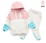 Bộ nỉ da cá hoddies Newkids star bé trai bé gái lớn Jelis. HA2808