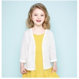 Áo cardigan len mỏng trơn bé trai bé gái Jelis 3 màu. HA2295