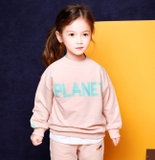 Bộ nỉ da cá bé trai bé gái chứ Planet Jelis. HA2795