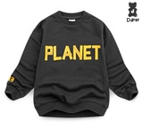 Áo nỉ da cá chữ Planet bé trai bé gáiJelis. HA2509
