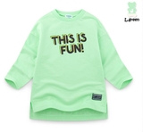 Áo váy nỉ da cá This is fun bé gái Jelis. HA2843