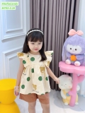 Bộ thô bé gái happy bear Sofia. HA4531