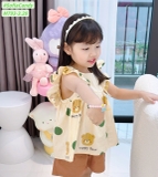Bộ thô bé gái happy bear Sofia. HA4531