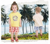 Bộ cotton giấy bé trai bé gái Welcom Moli. HA3088