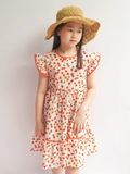 Váy thô xốp bé gái cherry. HA4669