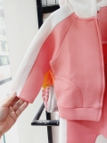 Bộ thể thao hoddies xốp nhẹ bé trai bé gái Dear.baby. HA1946