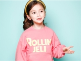Áo nỉ da cá túi bụng Rollin bé gái Jelis. HA2494