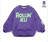 Áo nỉ da cá túi bụng Rollin bé gái Jelis. HA2494