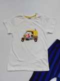 Bộ cotton ô tô bé trai mix Pim. HA1175