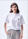 Áo T-shirt unisex logo ngực lưng in hình đồ picnic BTS. HA5135