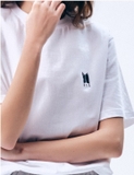 Áo T-shirt unisex logo ngực lưng in hình đồ picnic BTS. HA5135