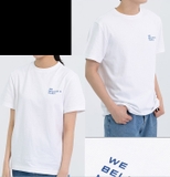 Áo T-shirt unisex logo ngực 