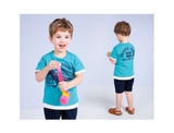 Bộ cotton khủng long Tyrann bé trai Jelis. HA3385